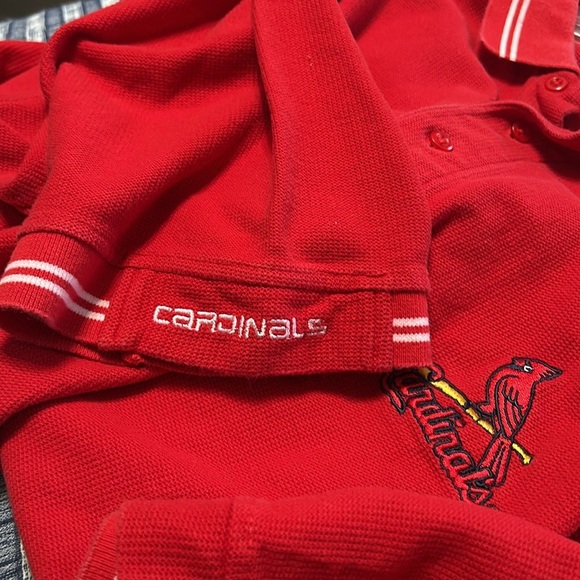 St. Louis Cardinals Red Polo Size XL - Picture 5 of 5
